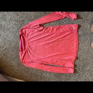 Coral pink encounter long sleeve